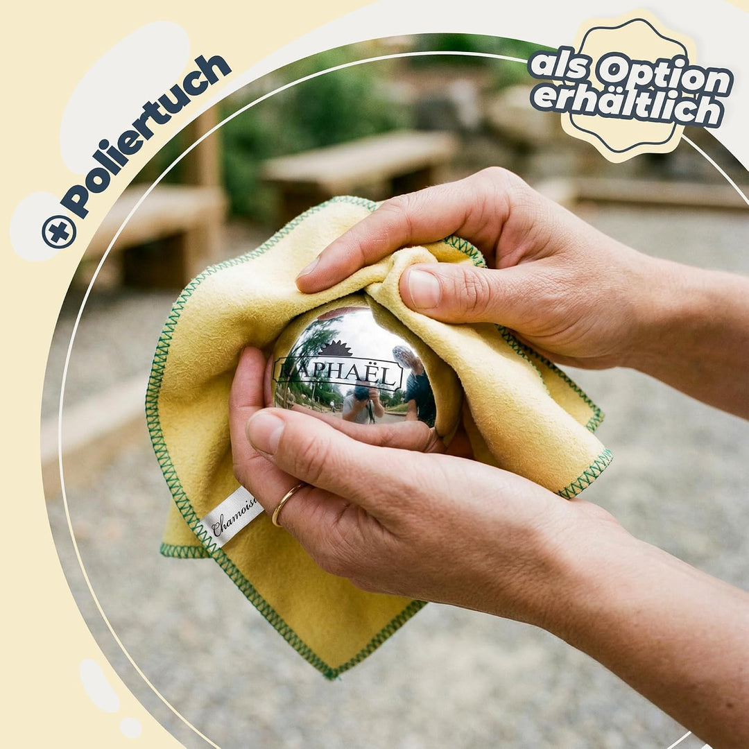 KDO MAGIC - Boccia Kugeln personalisiert - 3 Kugeln 720g - Pétanque - Kostenlose Tasche - Geschenkid