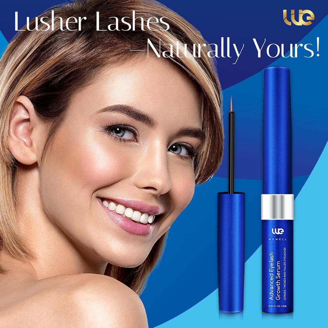 Wimpernserum ohne Hormone Lash Serum: Natürliche Formel - vegan - sorgt für lange dichte Wimpern und