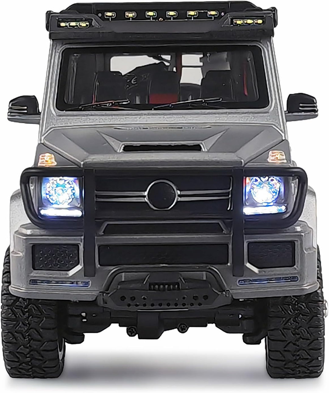 Amewi BRX24 Metall Scale RC Crawler ferngesteuertes Auto 4WD 1:24 RTR anthrazit, Anthrazit