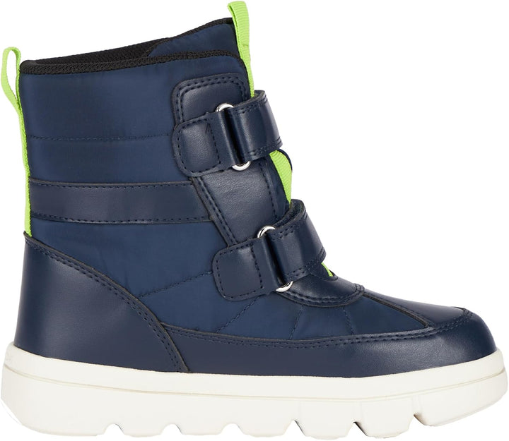 Geox Jungen J Willaboom Boy B Ab Ankle Boot 21 EU Navy Lime, 21 EU Navy Lime