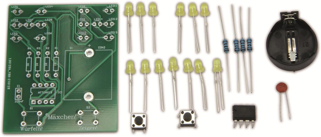 Sol Expert 76400 Mäxchen LED-Lötbausatz Ausführung (Bausatz/Baustein): Bausatz