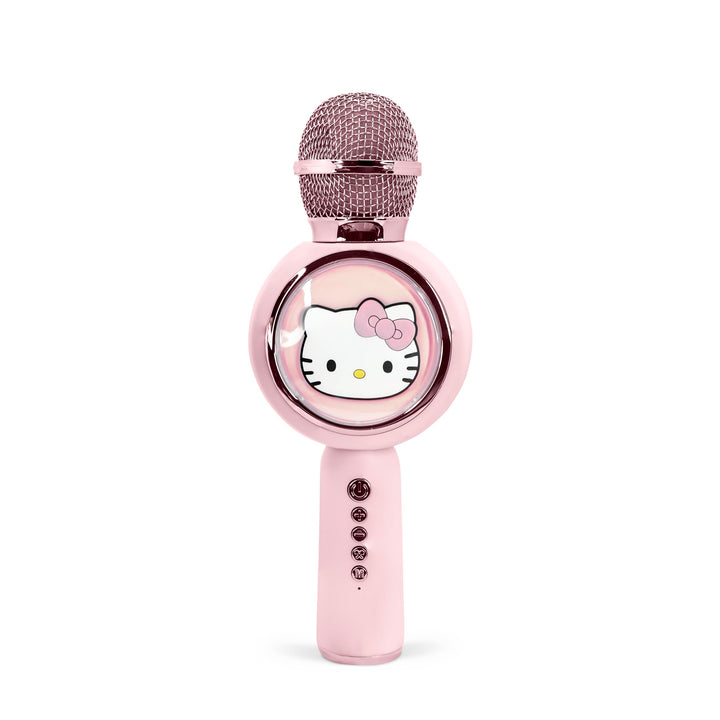 Hello Kitty Karaoke-Mikrofon mit kabellosem Lautsprecher und LED-Leuchten