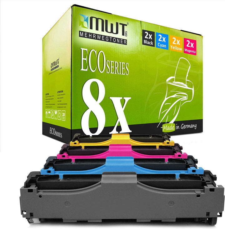 8X MWT Toner für Canon I-Sensys MF 724 726 728 729 8330 8340 8350 8360 8380 8540 8550 8580 cd Cx Cdw