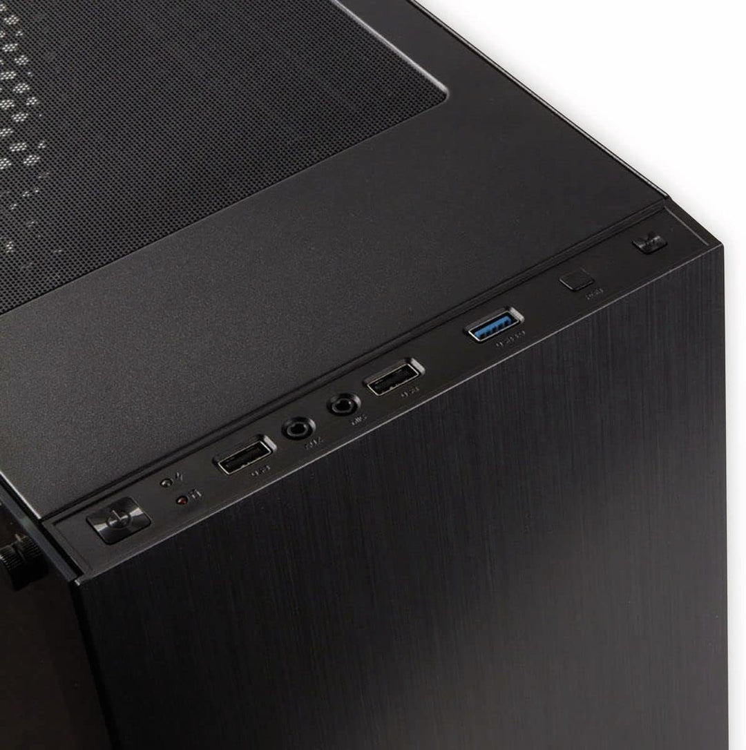 KOLINK Stronghold Midi-Tower Mini-ITX bis E-ATX, PC Hülle mit Seitenfenster, Tempered Glass Computer