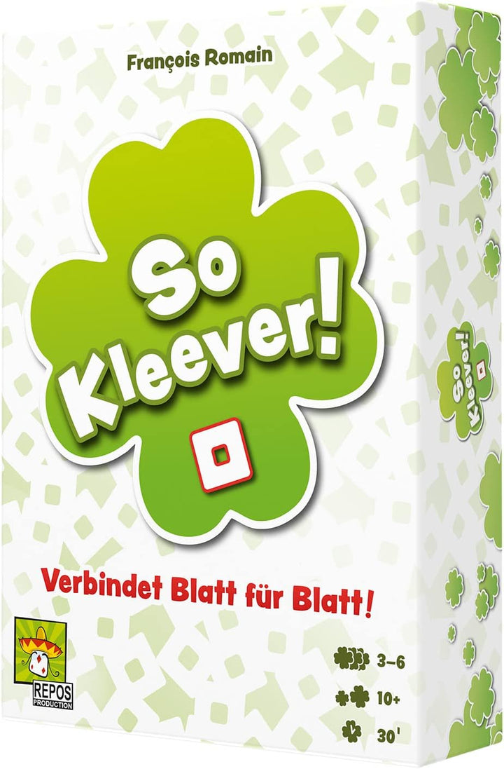 Repos Production, So Kleever, Partyspiel, Ratespiel, 3-6 Spieler, Ab 10+ Jahren, 30+ Minuten, Deutsc