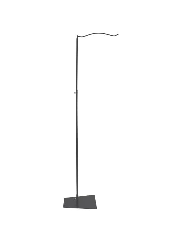 Tryco Baldachinstange Babyzimmer verstellbar Graphite Himmelhalter mit Fuss.