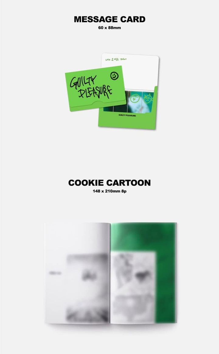HWASA MAMAMOO – Guilty Pleasure (1. Einzelalbum), Album, gefaltetes Poster und zusätzliche Fotokarte