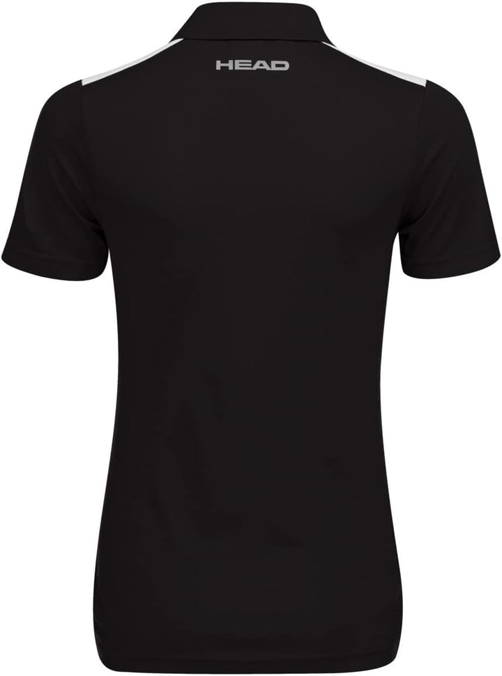 HEAD Damen Tennis-Shirt M Schwarz, M Schwarz
