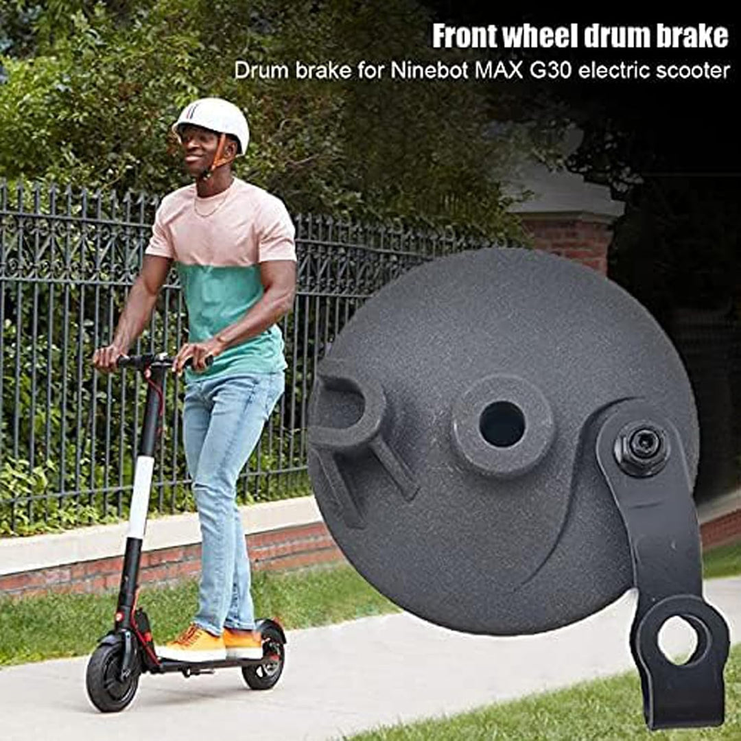 Gdraco Vorderrad Trommelbremse Scooter Original Trommelbremsen für Ninebot Max G30 Elektroroller Bre
