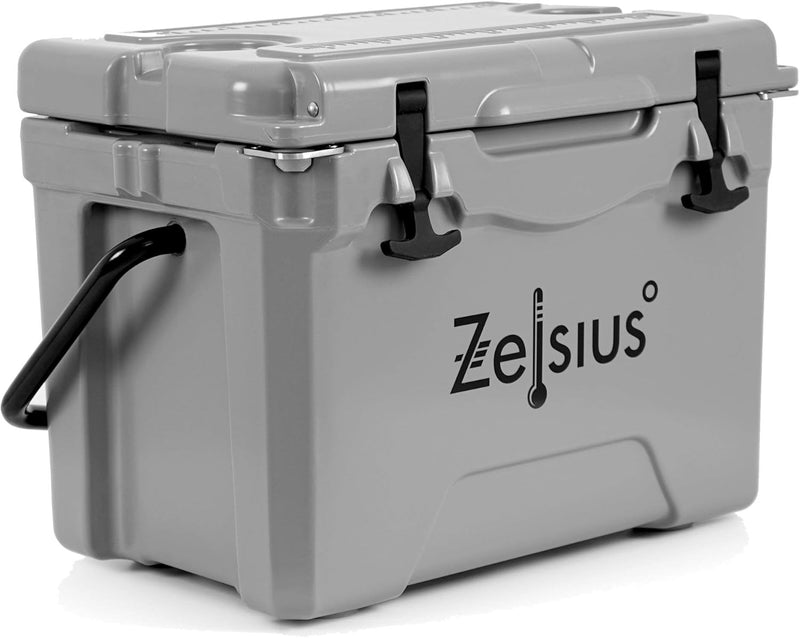 Zelsius Kühlbox 25 Liter | Coolbox | Tragbare Cooling Box ideal für Auto Camping Urlaub Angeln Freiz