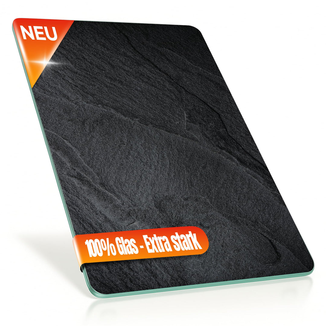 Decovetro® Schneidebrett Glas | 40 x 30 cm | Glass Cutting Board | Hygienisches und robustes Glassch