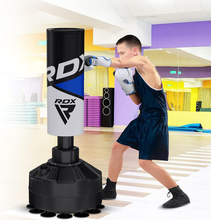 RDX Kinder Freistehender Boxsack 4ft Junior Standboxsäcke Trainingshandschuhe, MMA, Kickboxen,Boxen,