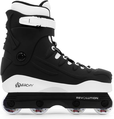 Anarchy Revolution II Aggressive Inline Skates Schwarz 46, Schwarz 46