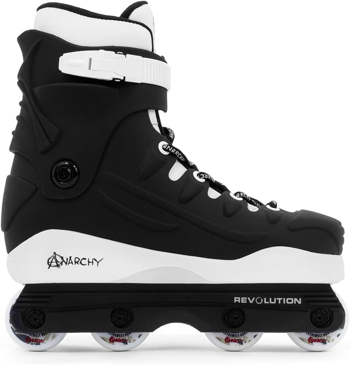 Anarchy Revolution II Aggressive Inline Skates Schwarz 46, Schwarz 46