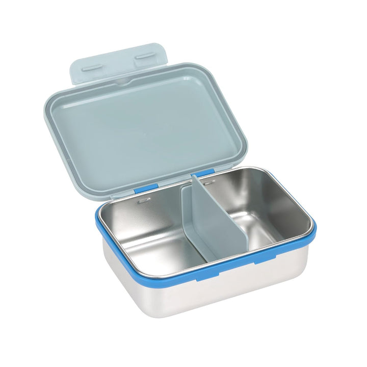 LÄSSIG Kinder Brotdose Edelstahl Lunchbox Frühstücksbox Nachhaltig Kindergarten Schule/Lunchbox Stai