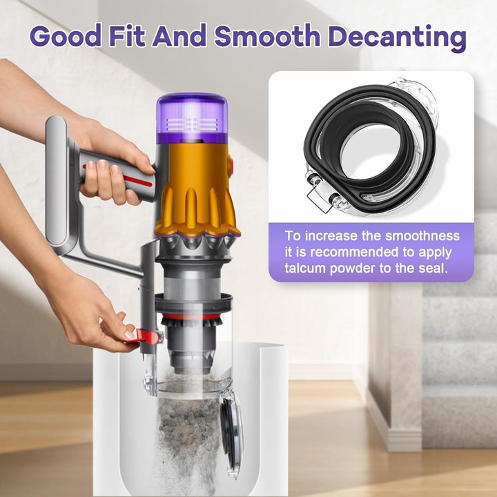 Staubbehälter für Dyson V12 SV18 SV20 Detect Slim/V10 Digital Slim Behälter Ersatzteile Staubeimer M
