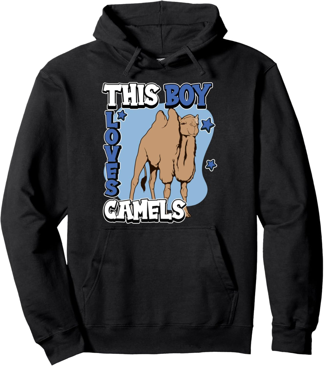 Jungen This Boy Loves Camels Kamel Pullover Hoodie