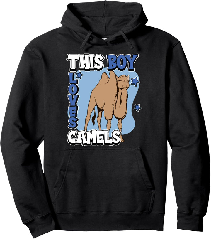 Jungen This Boy Loves Camels Kamel Pullover Hoodie