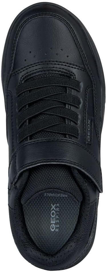Geox Jungen J Perth Boy E Sneaker 30 EU Schwarz, 30 EU Schwarz