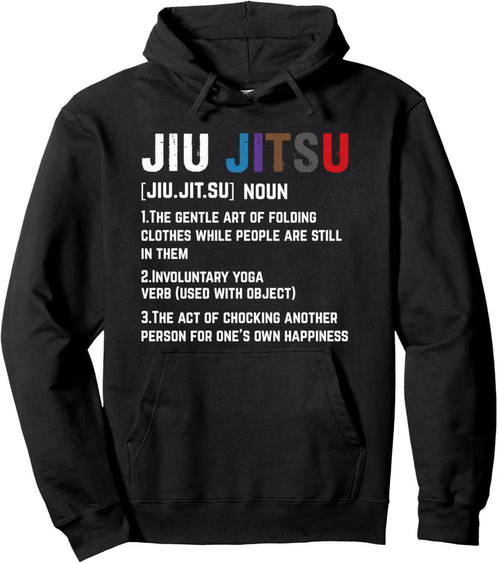 Funny Definition of Jiu Jitsu Pullover Hoodie