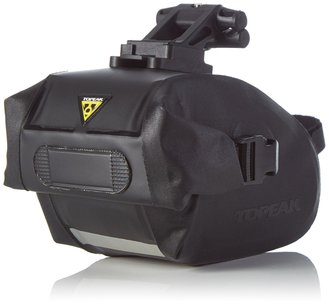 TOPEAK Satteltasche Wedge DryBag, Black Medium (8.5 x 11.5 x 11 cm, 1 L) Schwarz, Medium (8.5 x 11.5