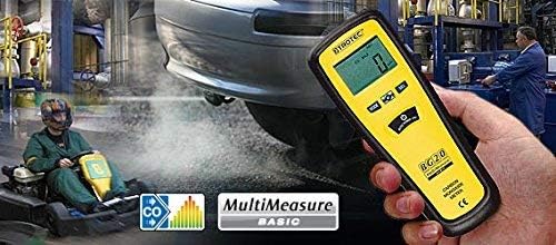 TROTEC BG20 Kohlenmonoxid-Messgerät Melder CO-Konzentrationen messen Messbereich 0 ppm bis 1.000 ppm