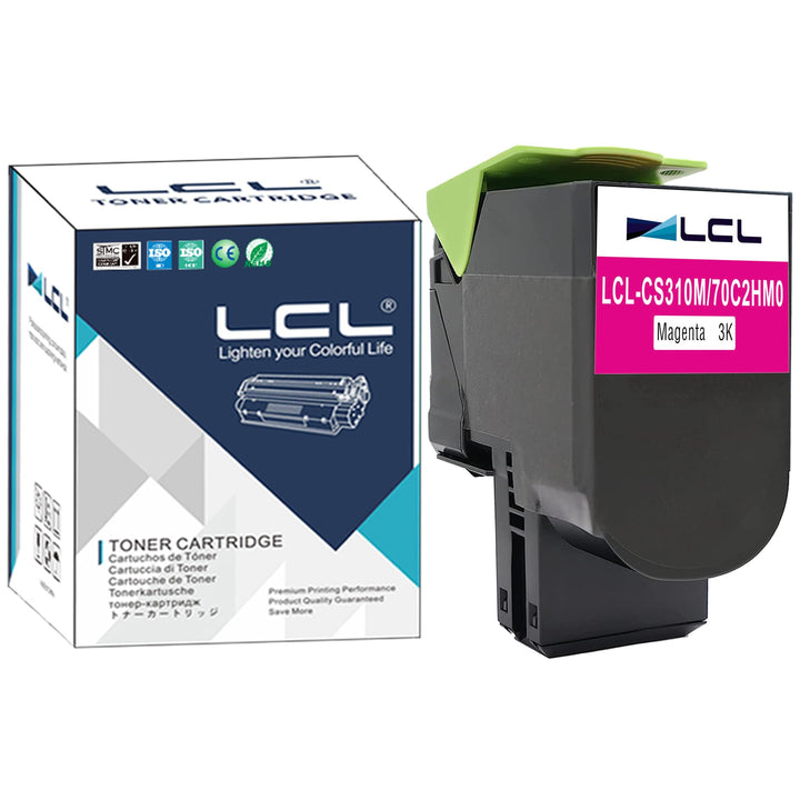 LCL 702HM Magenta hoher Kapazität Toner kompatibel für Lexmark 70C0H30 700H3 70C2HM0 70C2HME 702HME