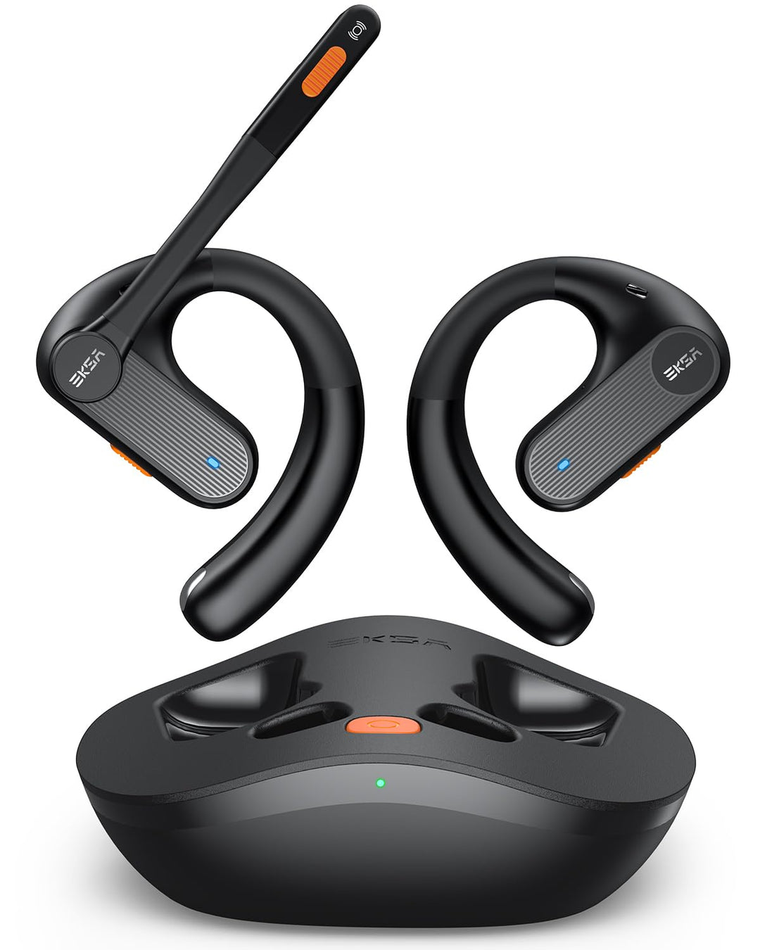 EKSA S30 Open Ear Bluetooth Kabellose Kopfhörer, Bluetooth 5.3 kabellose Headphones mit ENC Mikrofon