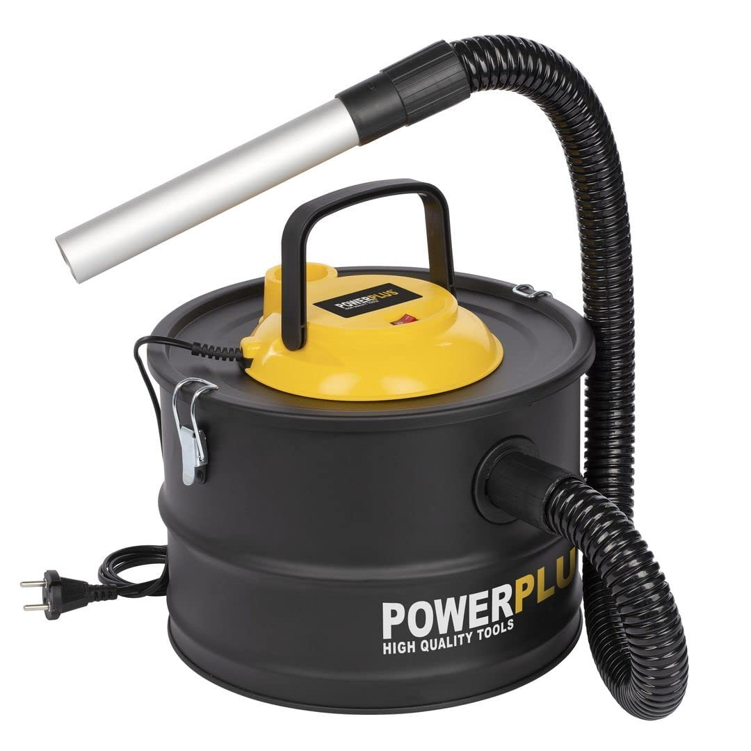 POWERPLUS elektrischer Aschesauger POWX3000-1000W Aschestaubsauger für Kamin, Ofen, Holzofen - Asche