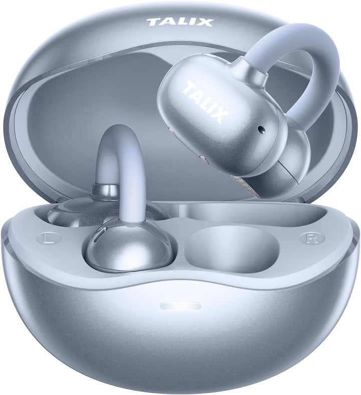 TALIX Ultra X6 Open Ear Kopfhörer,kabellose kopfhörer mit Innovatives Clip-Design, Clip On Earbuds m