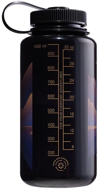 Nalgene Trinkflasche 'WH Sustain' - 1 Liter, grosse Trinköffnung, optimal zu reinigen, landscape moo