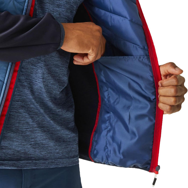 Regatta Herren Gepolsterter Mantel S Coronet Blue/Moonlight Denim, S Coronet Blue/Moonlight Denim