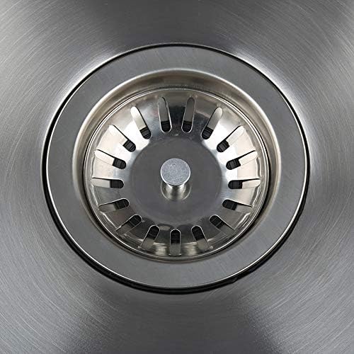 Küchenspüle Edelstahl, mit Abflussrohr, Spülbecken 1 Becken, eingebettete Installation, Spüle, Prima