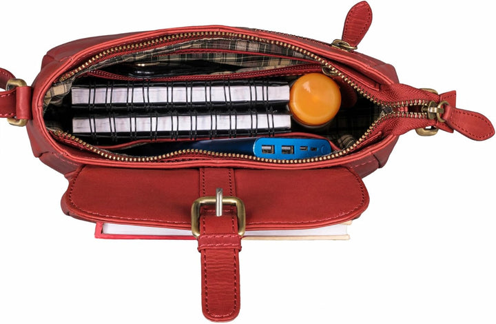 Benthill Damen Handtasche Leder - Shopper aus weichem hochwertigem Echt-Leder - Vintage Fashion Bag