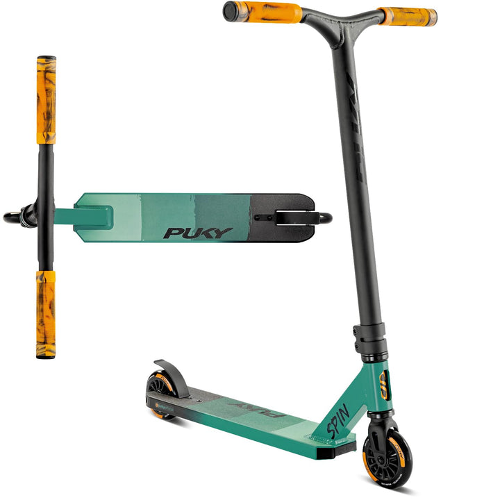 PUKY Spin | Hochwertiger Roller für Kinder 5+ | One Piece Bar Aluminium-Lenker | 100mm PU Rollen | L