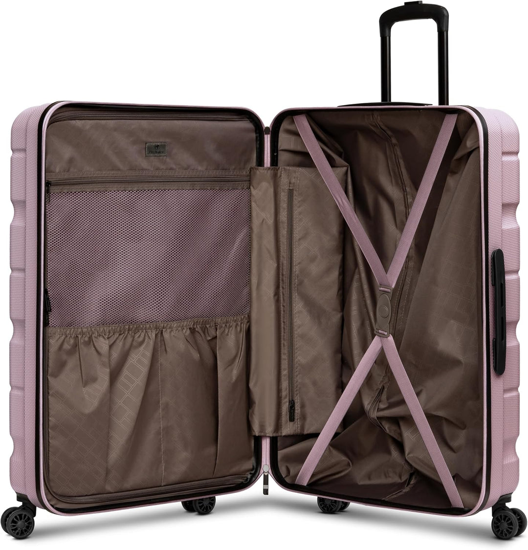 Franky Munich 4.0 Koffer gross | Hartschalen Trolley mit 4 Rollen, Kreuzpackgurt, arretierbarer Grif