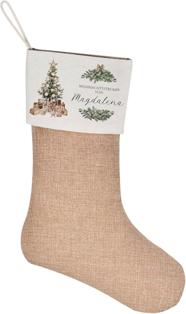 Manufaktur Liebevoll I Nikolausstrumpf Nikolausstiefel personalisiert Kinder Erwachsene Weihnachtsst