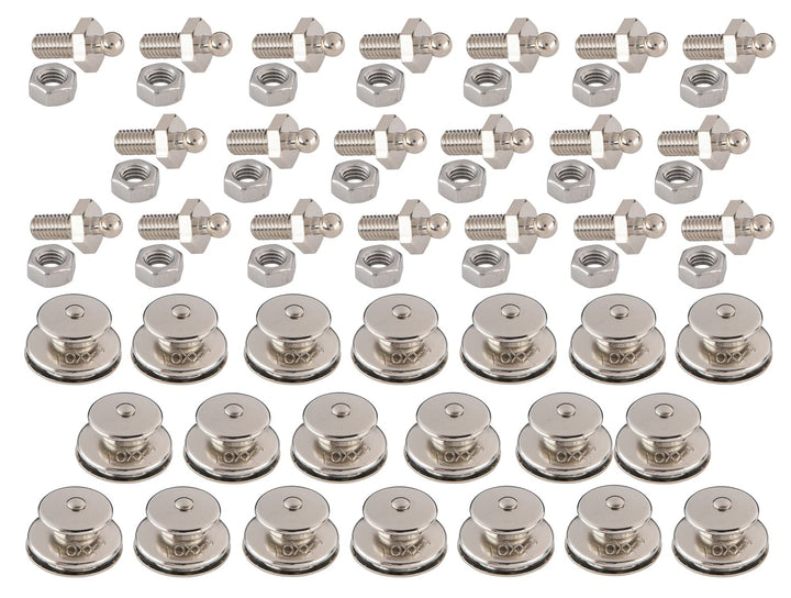 New Marine LOXX Set 20 Stück Oberteile + Gewindeschrauben M5x10