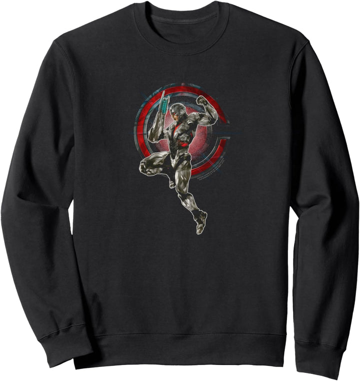 Justice League Movie Cyborg Sweatshirt