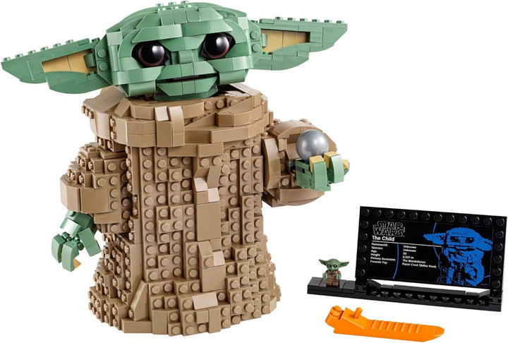 LEGO Star Wars: The Mandalorian The Child 75318 Building Kit; Collectible Buildable Toy Model for Ag