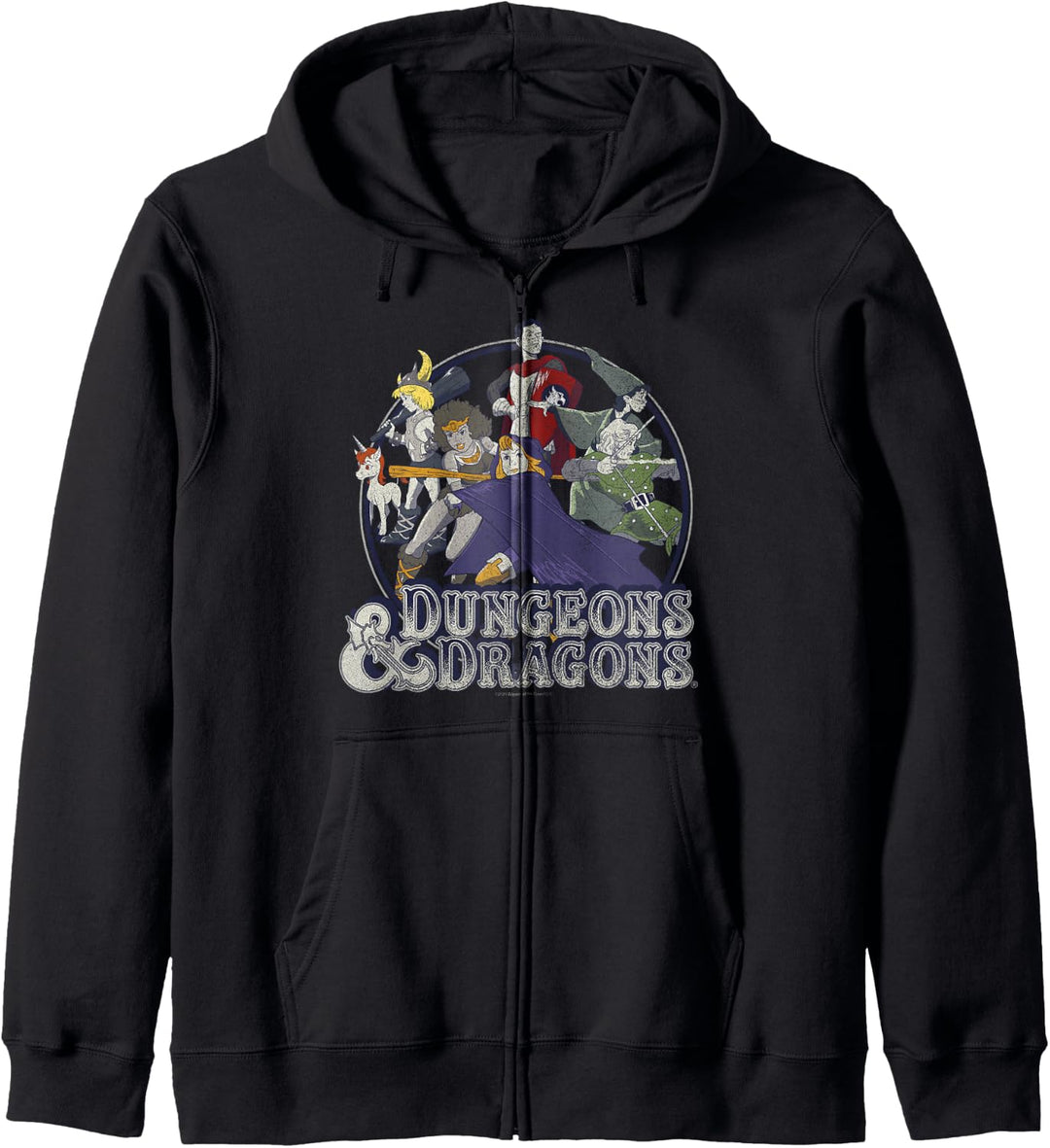 Dungeons &amp; Dragons Group Shot Badge Kapuzenjacke