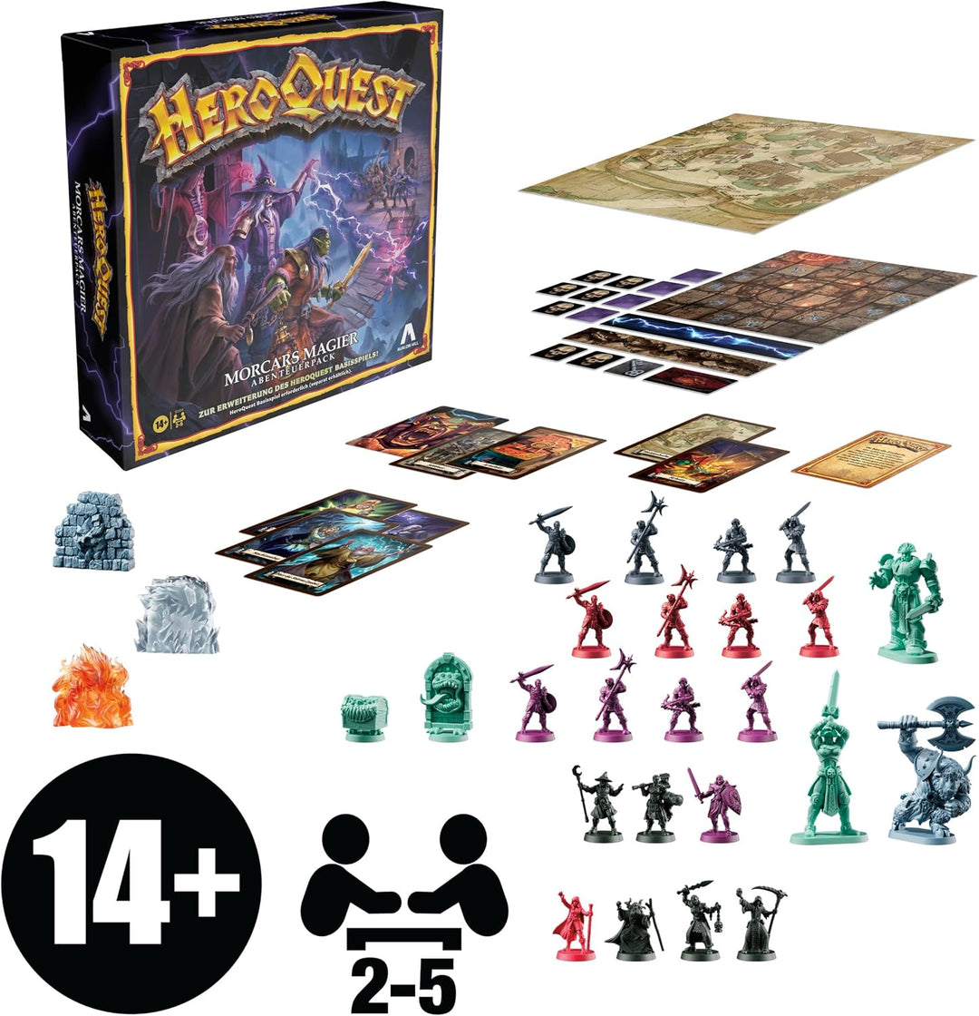 Avalon Hill HeroQuest Wizards of Morcar Quest Pack (Requires HeroQuest Game System) - Deutsche Versi