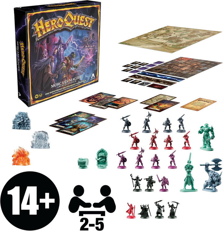 Avalon Hill HeroQuest Wizards of Morcar Quest Pack (Requires HeroQuest Game System) - Deutsche Versi
