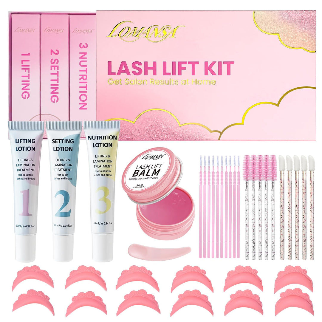 Wimpernlifting Set, Lash Lifting Set, Augenbrauen Lifting, Tubuläre Emulsion, einfache Anwendung bei