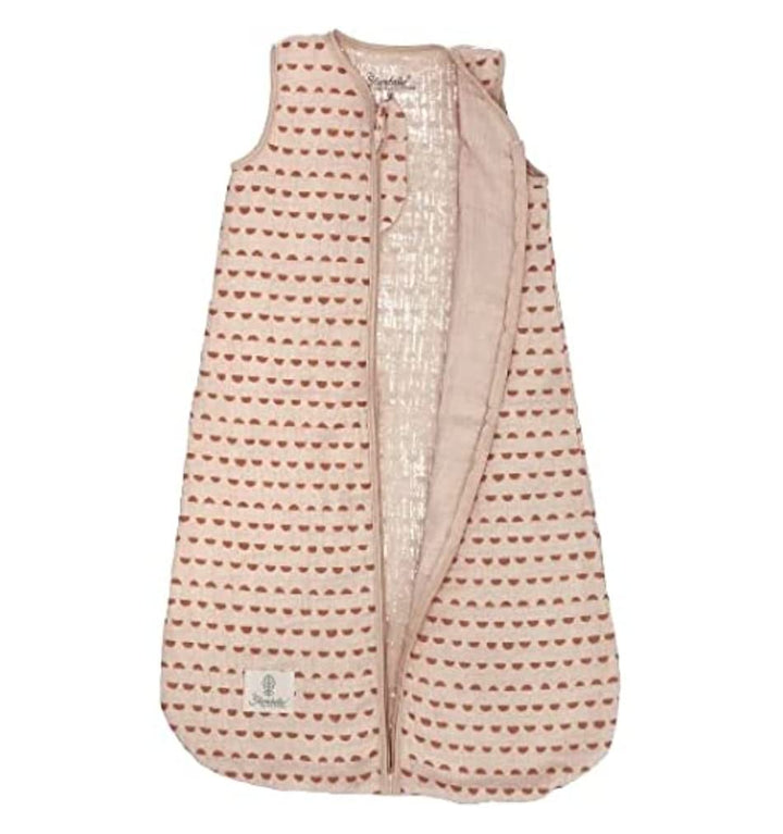 Sterntaler Baby Mädchen Schlafsack Baby Musselin Schlafsack Stay True to Nature - Babyschlafsack, Pu