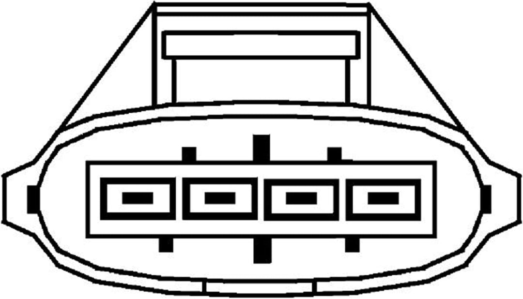 HELLA 6PA 009 166-501 Lambdasonde - HLS115 - 4-polig - Kabel: 660mm