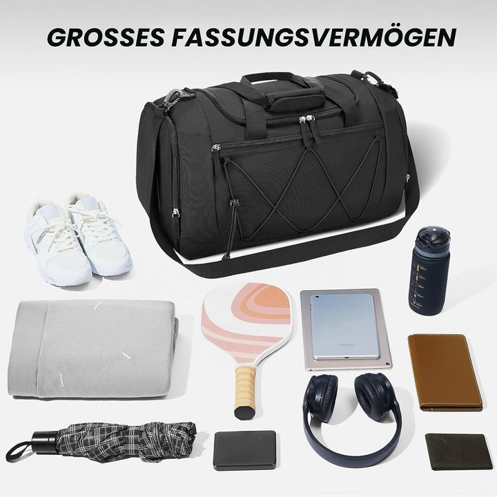 Vorspack 21 Inches Gross Sporttasche Herren Damen – 41L Gym Bag mit Schuhfach Leichte Gym Tasche für