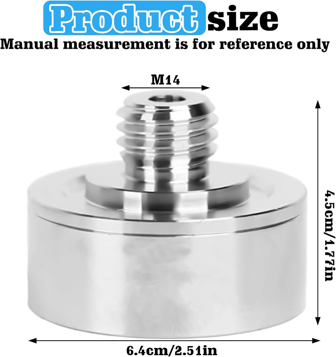 X-LOCK Adapter auf M14 Gewinde: Nizirioo Edelstahl XLOCK Adapter Winkelschleifer Aufsatz, Präzision