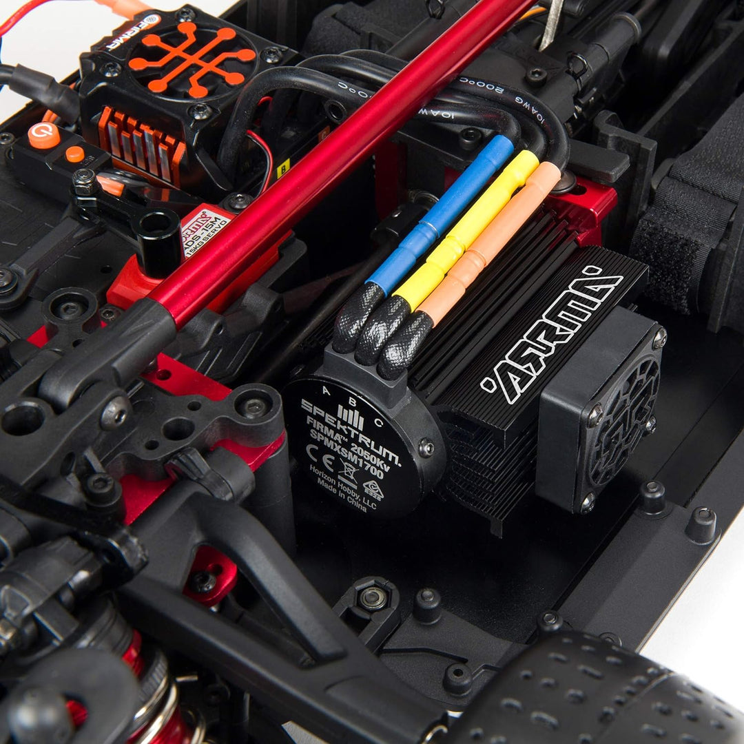 ARRMA 1/7 INTROCTION 6S BLX V2 All-Road RC LKW RTR (Sender und Empfänger enthalten, Batterien und La