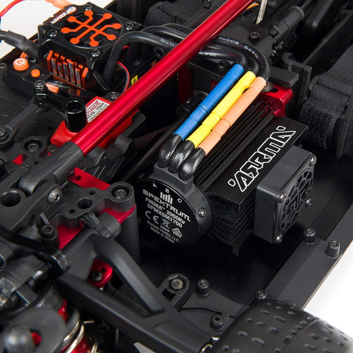 ARRMA 1/7 INTROCTION 6S BLX V2 All-Road RC LKW RTR (Sender und Empfänger enthalten, Batterien und La